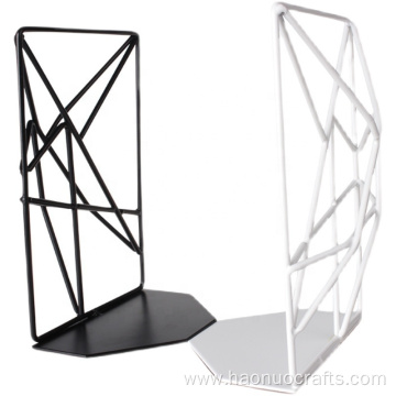 creative geometry office book stand table top bookshelf